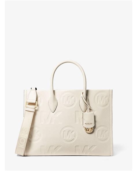 michael kors tote mirella|michael kors embossed tote.